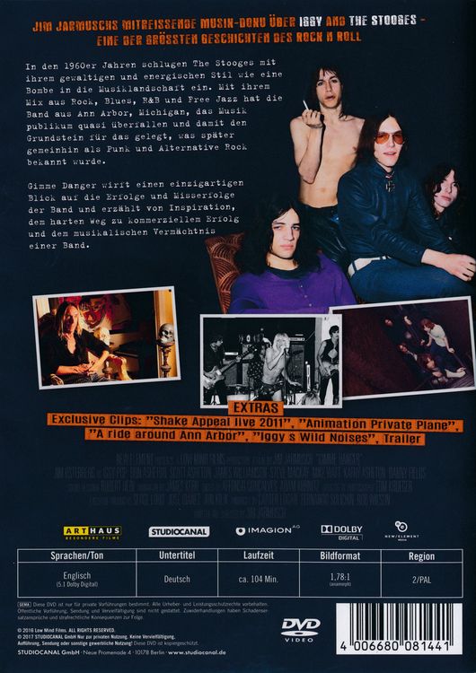 Produktbild: Gimme Danger (OmU)
