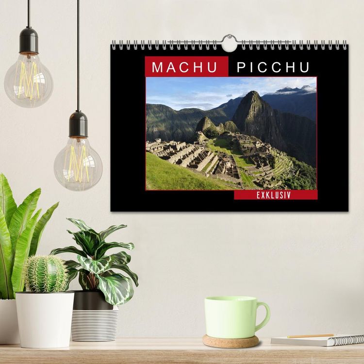 Produktbild: Machu Picchu - Exklusiv (Wandkalender 2026 DIN A4 quer), CALVENDO Monatskalender