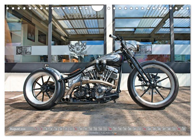 Produktbild: Edel-Bikes 2026 (Wandkalender 2026 DIN A4 quer), CALVENDO Monatskalender
