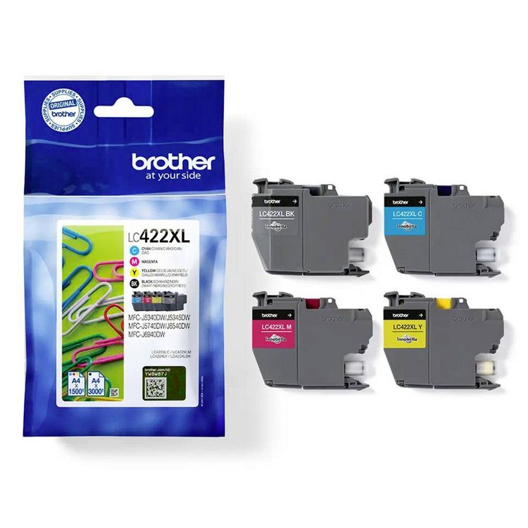 Produktbild: BROTHER Tintenpatronen/Druckk&ouml;pfe f&uuml;r Inkjetdrucker/Multifunktionsger&auml;te