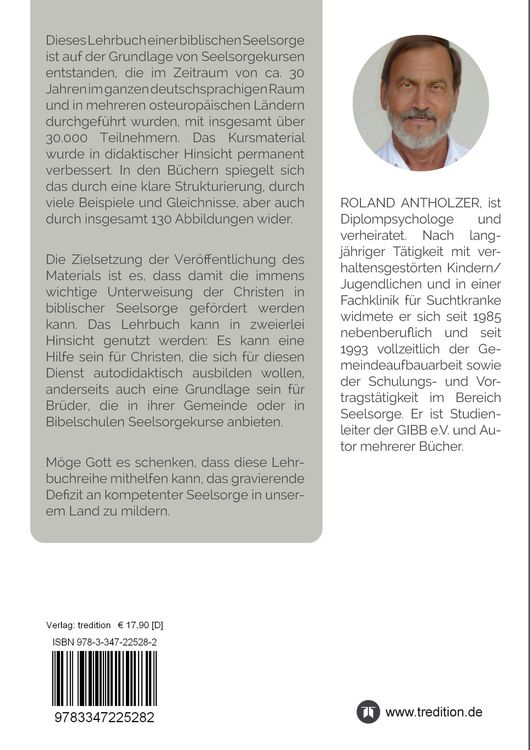 Produktbild: Lehrbuch Biblische Seelsorge