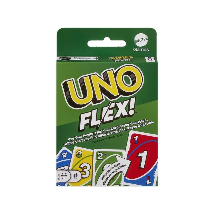 Produktbild: Mattel Games UNO Flex, Kartenspiel, Familienspiel