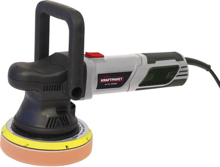 Produktbild: Dino KRAFTPAKET 640302 Exzenterpoliermaschine 230V 900W 1600 - 4200 U/min 12.5mm