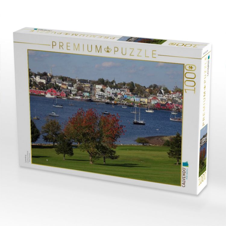 Produktbild: CALVENDO Puzzle Lunenburg | 1000 Teile Lege-Gr&ouml;&szlig;e 64x48cm Foto-Puzzle f&uuml;r gl&uuml;ckliche Stunden