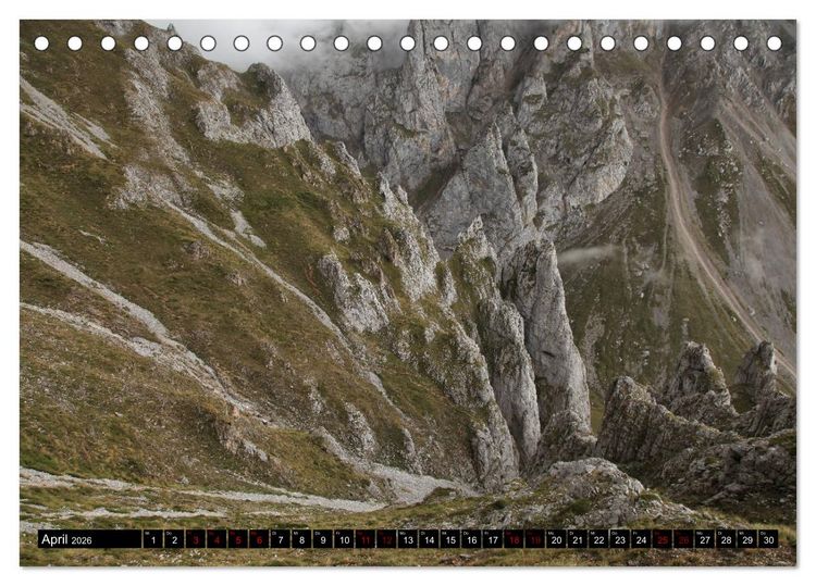 Produktbild: NATIONALPARK PICOS DE EUROPA (Tischkalender 2026 DIN A5 quer), CALVENDO Monatskalender