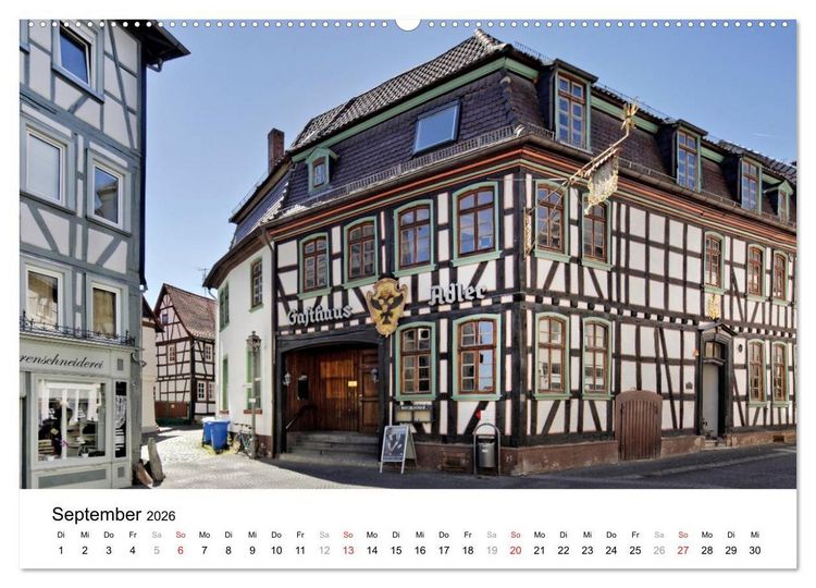 Produktbild: Romantisches Kronberg im Taunus (Wandkalender 2026 DIN A2 quer), CALVENDO Monatskalender