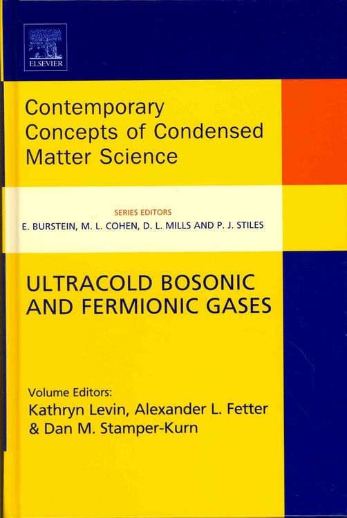 Produktbild: Ultracold Bosonic and Fermionic Gases