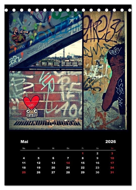 Produktbild: BERLIN / vertikal (Tischkalender 2026 DIN A5 hoch), CALVENDO Monatskalender