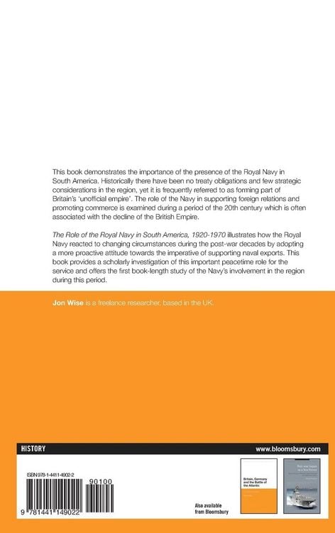 Produktbild: The Role of the Royal Navy in South America, 1920-1970
