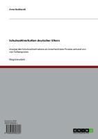 Produktbild: Schulwahlverhalten deutscher Eltern