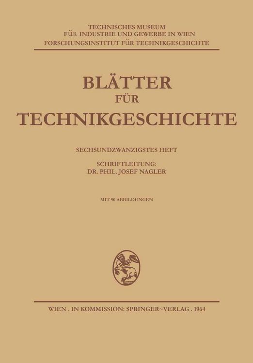 Produktbild: Bl&auml;tter f&uuml;r Technikgeschichte