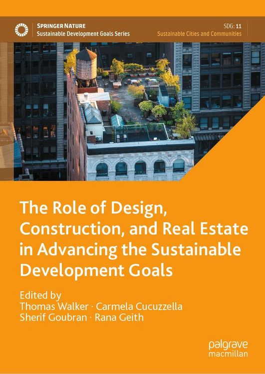 Produktbild: The Role of Design, Construction, and Real Estate in Advancing the Sustainable Development Goals