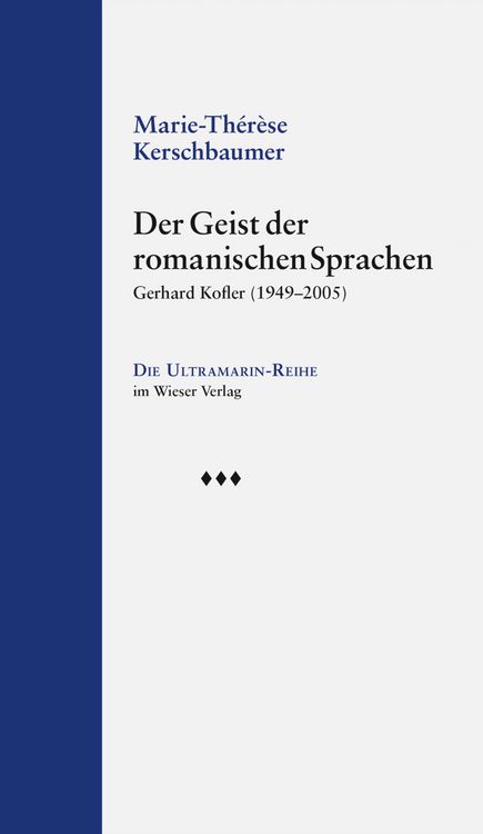 Produktbild: Der Geist der romanischen Sprachen
