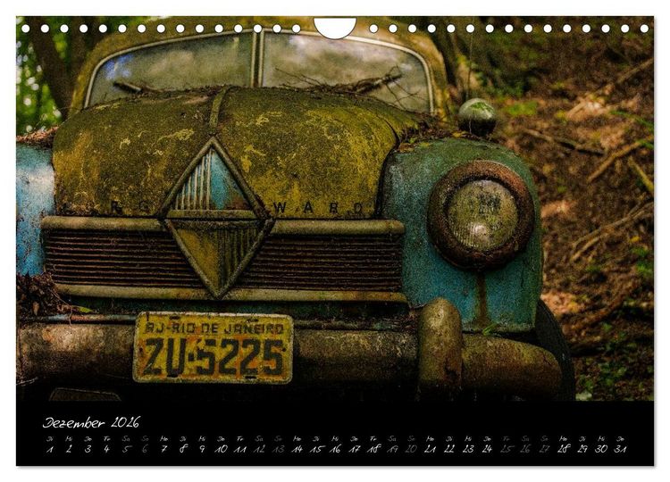 Produktbild: Oldtimer - Vergessene Sch&ouml;nheiten (Wandkalender 2026 DIN A4 quer), CALVENDO Monatskalender
