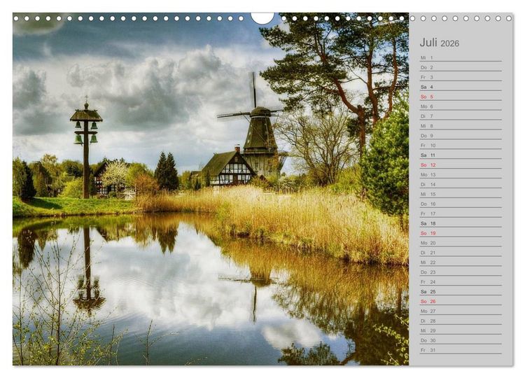 Produktbild: Zwischen Harz und Heide (Wandkalender 2026 DIN A3 quer), CALVENDO Monatskalender