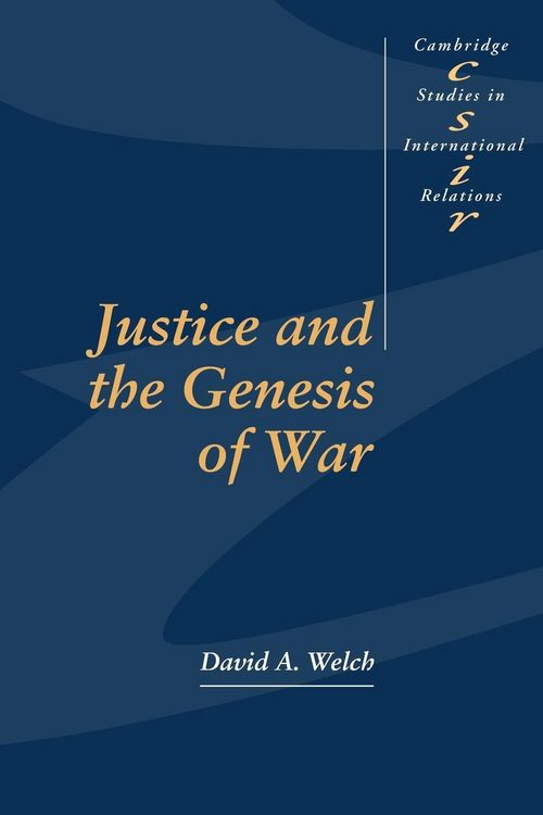 Produktbild: Justice and the Genesis of War