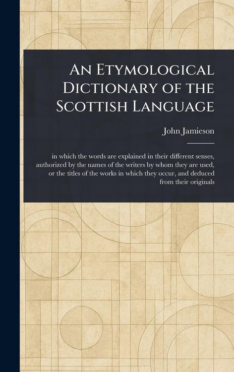 Produktbild: An Etymological Dictionary of the Scottish Language