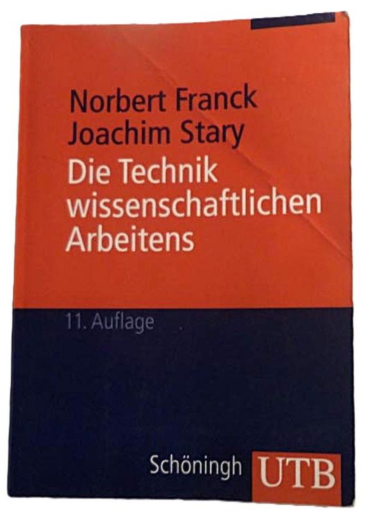 Produktbild: Die Technik wissenschaftlichen Arbeitens