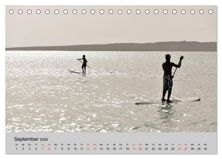 Produktbild: Boa Vista - Perle der Kapverden (Tischkalender 2026 DIN A5 quer), CALVENDO Monatskalender