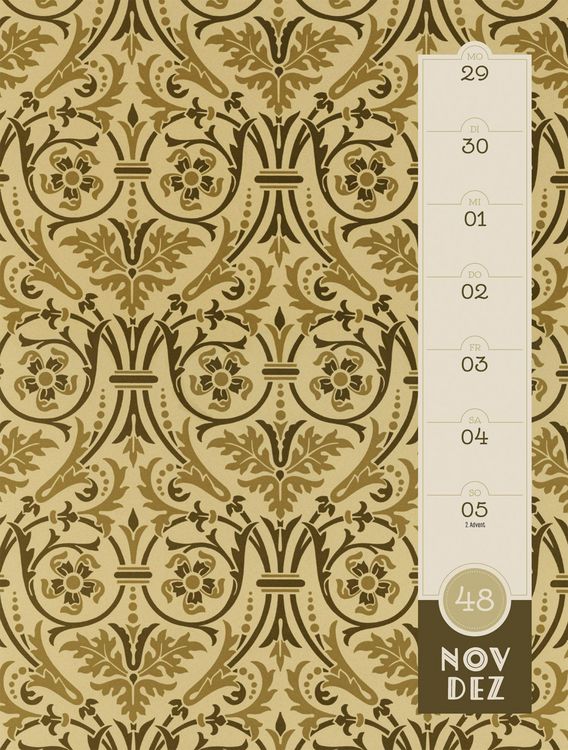 Produktbild: Patterns Wochenplaner Kalender 2027