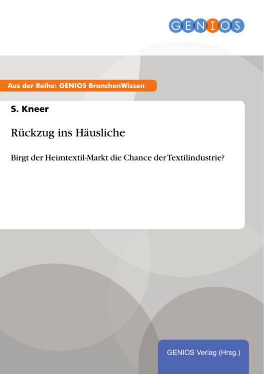 Produktbild: R&uuml;ckzug ins H&auml;usliche