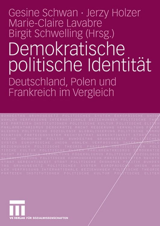 Produktbild: Demokratische politische Identit&auml;t
