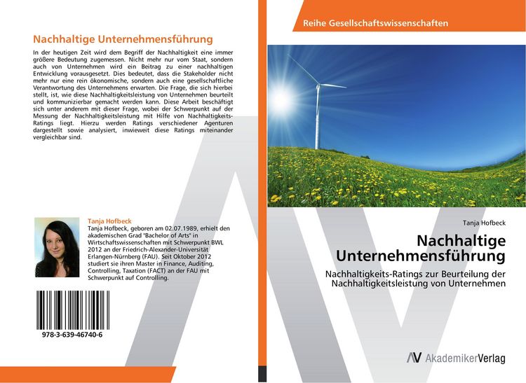 Produktbild: Nachhaltige Unternehmensf&uuml;hrung