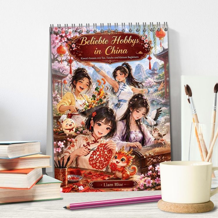 Produktbild: Beliebte Hobbys in China (Tischkalender 2027 DIN A5 hoch), CALVENDO Monatskalender