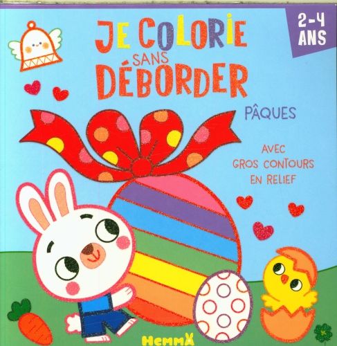 Produktbild: P&acirc;ques : 2-4 ans : avec gros contours en relief