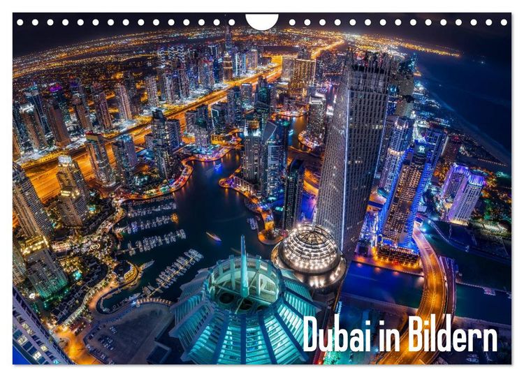 Produktbild: Dubai in Bildern (Wandkalender 2026 DIN A4 quer), CALVENDO Monatskalender