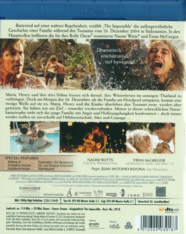 Produktbild: The Impossible