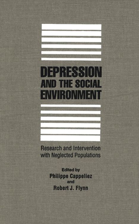Produktbild: Depression and the Social Environment