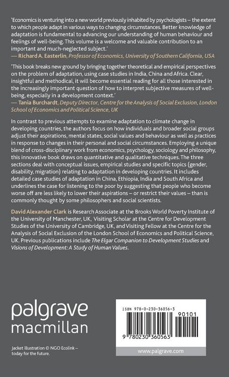 Produktbild: Adaptation, Poverty and Development