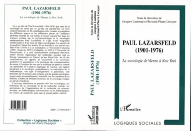 Produktbild: Paul Lazarsfeld (1901-1976)