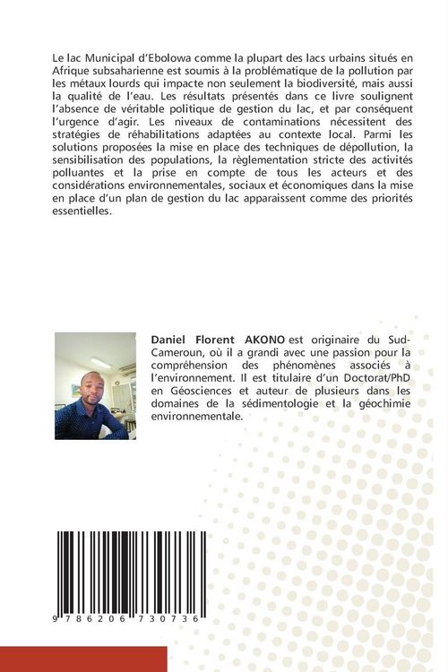 Produktbild: M&eacute;taux lourds dans le lac municipal d'Ebolowa