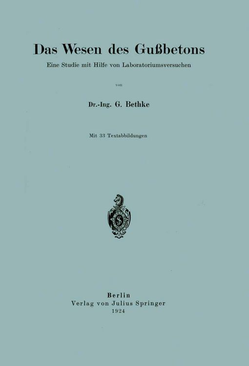 Produktbild: Das Wesen des Gu&szlig;betons