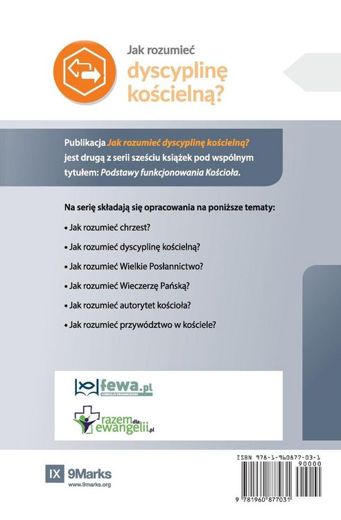 Produktbild: Understanding Church Discipline / Jak rozumie&iquest; dyscyplin&iquest; ko&iquest;cieln&iquest;?