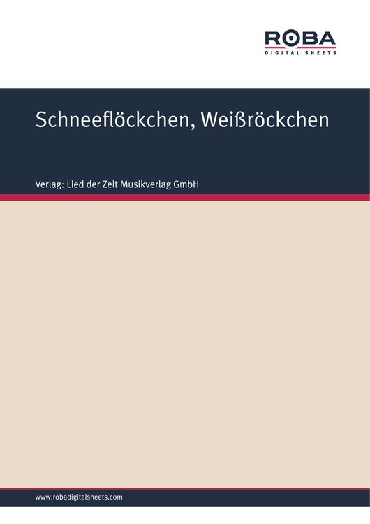 Produktbild: Schneefl&ouml;ckchen, Wei&szlig;r&ouml;ckchen