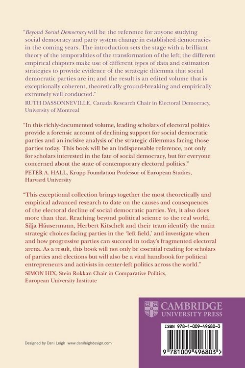 Produktbild: Beyond Social Democracy