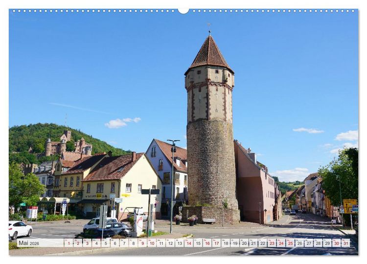 Produktbild: Spaziergang in Wertheim (hochwertiger Premium Wandkalender 2026 DIN A2 quer), Kunstdruck in Hochglanz