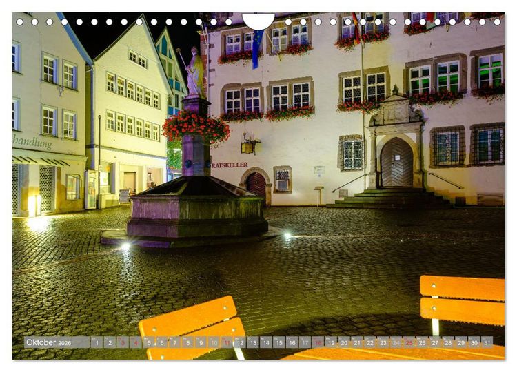 Produktbild: Ein Blick auf Bad Hersfeld (Wandkalender 2026 DIN A4 quer), CALVENDO Monatskalender