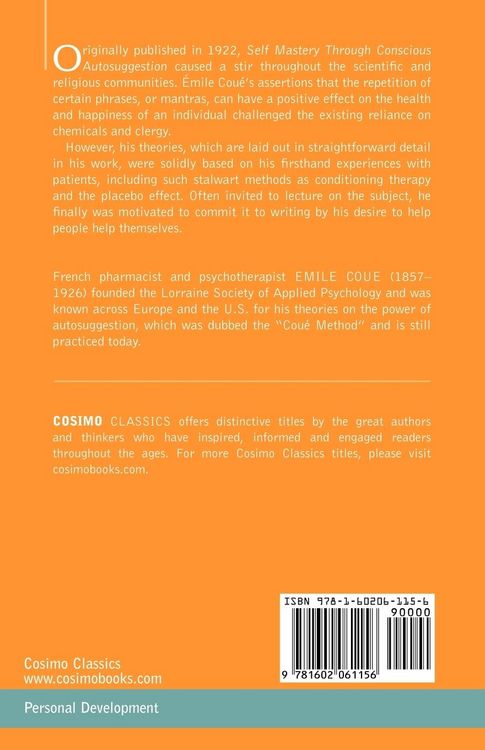 Produktbild: Self Mastery Through Conscious Autosuggestion