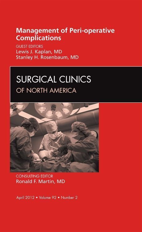 Produktbild: Management of Peri-Operative Complications, an Issue of Surgical Clinics