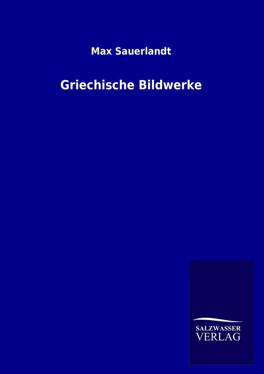 Produktbild: Griechische Bildwerke