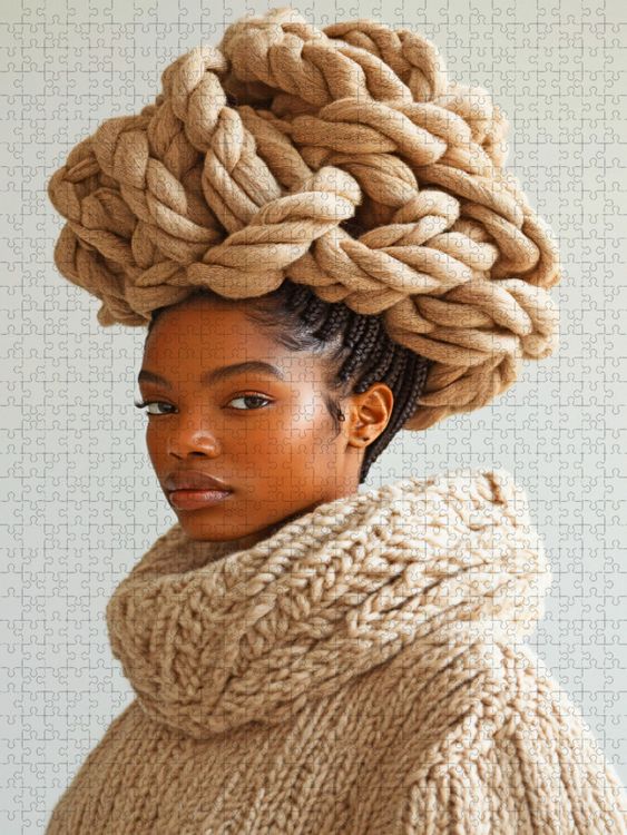 Produktbild: CALVENDO Puzzle Strick Extravaganza | 1000 Teile Lege-Gr&ouml;&szlig;e 64x48cm Foto-Puzzle f&uuml;r gl&uuml;ckliche Stunden