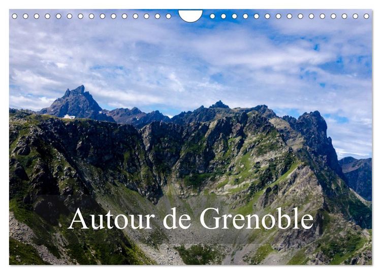 Produktbild: Autour de Grenoble (Calendrier mural 2026 DIN A4 vertical), CALVENDO calendrier mensuel