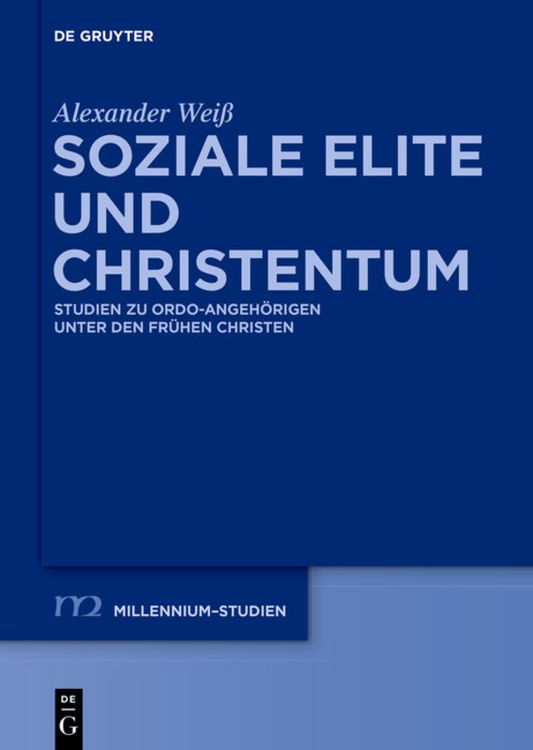 Bild vom Artikel Soziale Elite und Christentum vom Autor Alexander Weiss