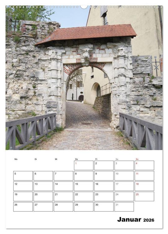 Produktbild: Einzigartiges Heidenheim (Wandkalender 2026 DIN A2 hoch), CALVENDO Monatskalender