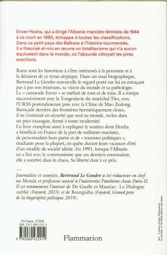 Produktbild: Enver Hoxha : du totalitarisme en Albanie