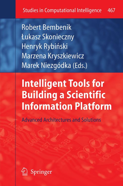 Produktbild: Intelligent Tools for Building a Scientific Information Platform